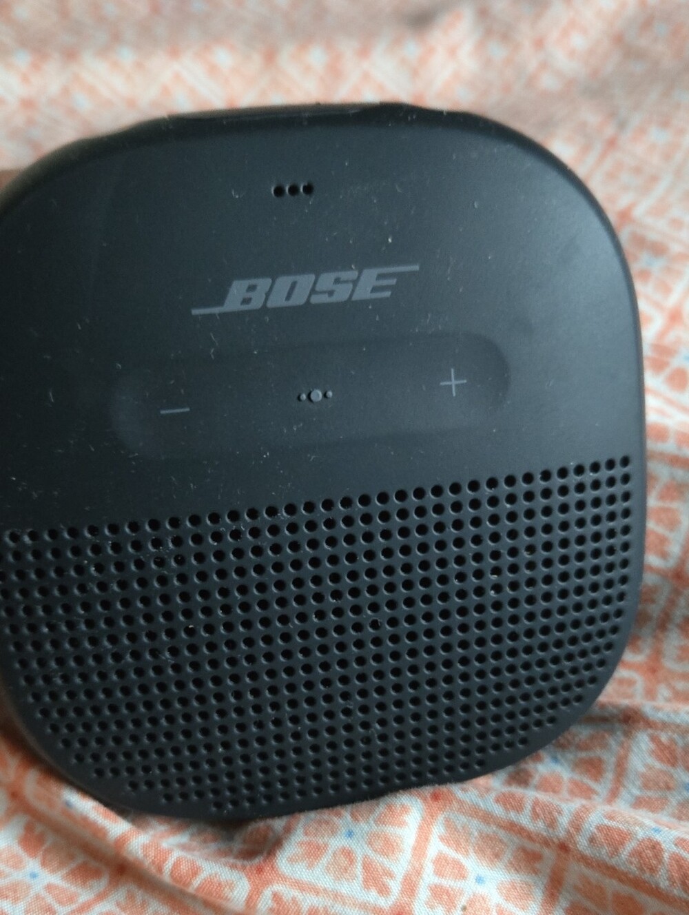 Bose Portable Speaker in Black with Front Grille